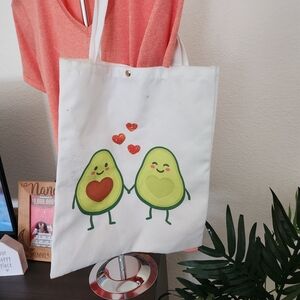 Cute Avocado Tote Bag